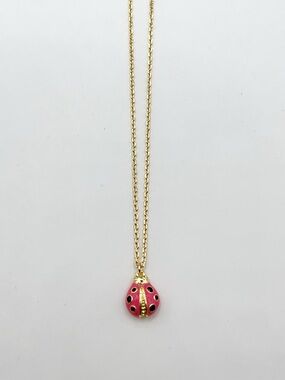 KS897-Kate Spade ladybug necklace